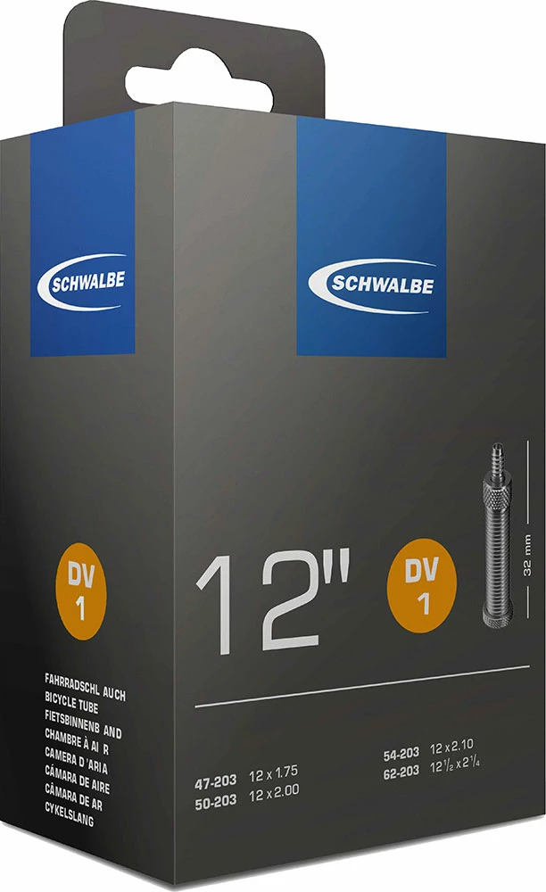 Schwalbe DV 1 Tuyau Pour 12 1 Schwalbe DV 1 Tuyau Pour 12