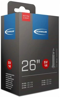 Schwalbe Chambre à Air SV 14 ExtraLight Pour 26