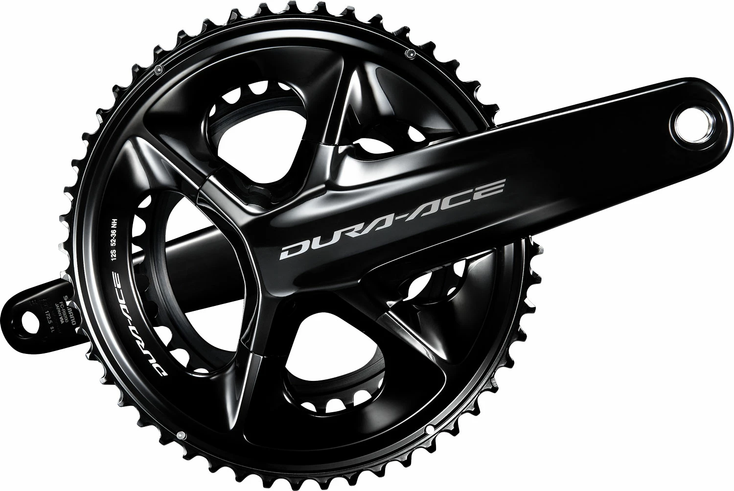 Shimano DURA ACE FC-R9200 Manivelle 12 Vitesses 52/36 1 Shimano DURA ACE FC-R9200 Manivelle 12 Vitesses 52/36