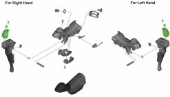 Shimano Badge DURA ACE ST-9001 -Vélos Soldes Shimano DURA ACE ST 9001 Namensschild