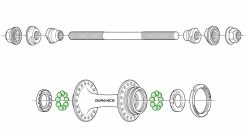 Shimano Billes En Acier Inoxydable 1/4" (18 Pièces) -Vélos Soldes Shimano Edelstahl Kugeln 1 4 18 Stuck Y00091370 c