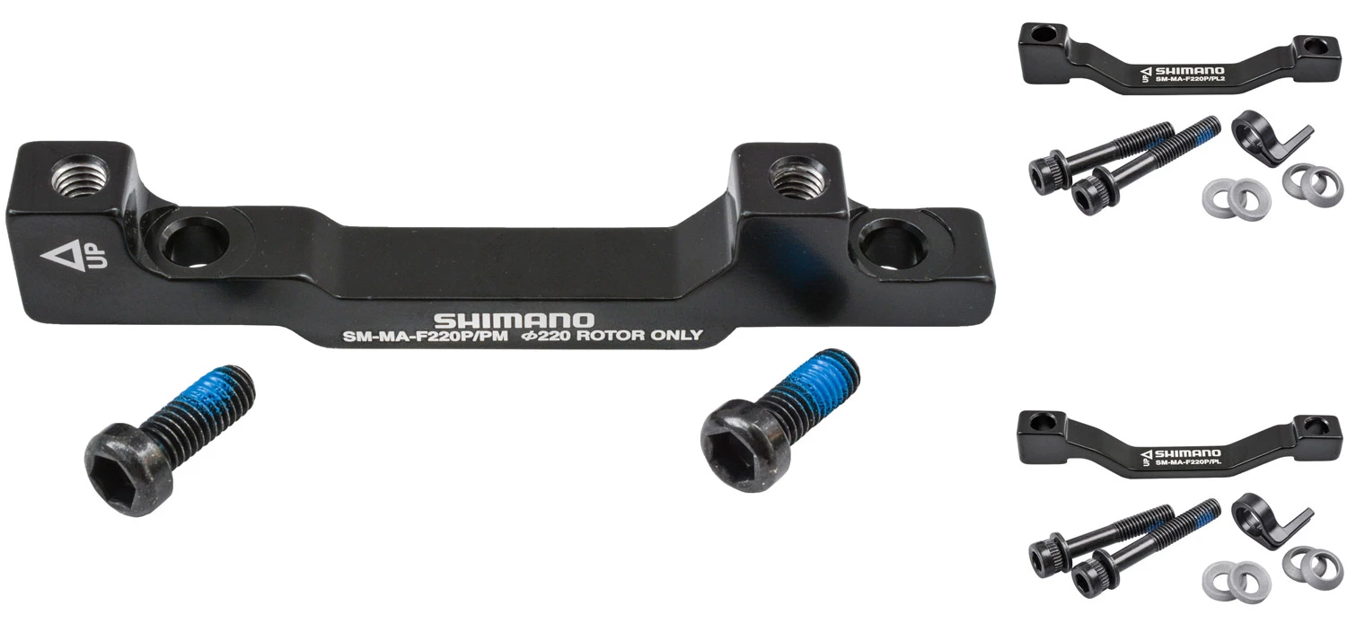 Shimano SM-MA-F220P Adaptateur Pour Disque De Frein De 220mm 1 Shimano SM-MA-F220P Adaptateur Pour Disque De Frein De 220mm