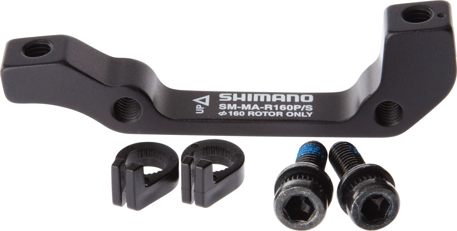 Shimano SM-MA-R160P/S Adaptateur Pour Rotor Arrière De 160mm 1 Shimano SM-MA-R160P/S Adaptateur Pour Rotor Arrière De 160mm