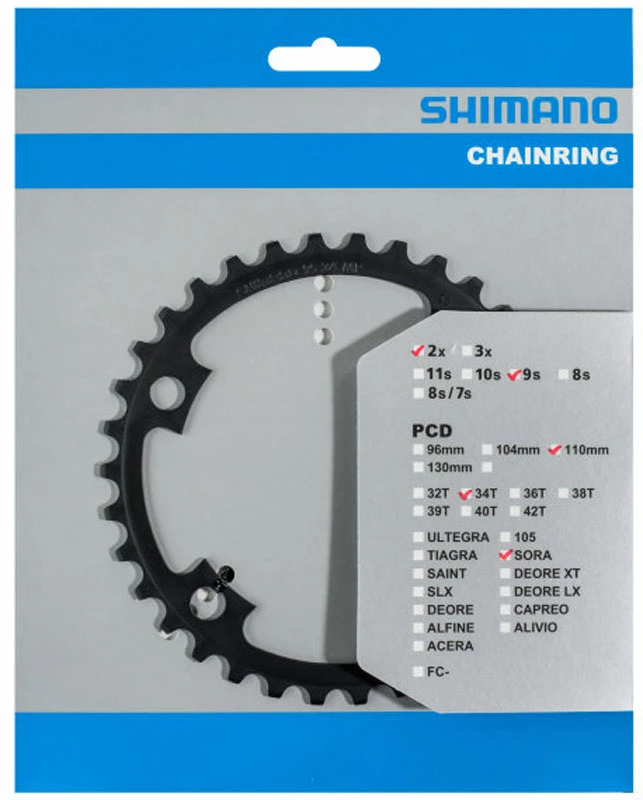 Shimano SORA FC-R3000/FC-3550 Plateau De Chaîne 2 Shimano SORA FC-R3000/FC-3550 Plateau De Chaîne – Image 2