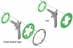 Shimano SORA FC-R3000/FC-3550 Plateau De Chaîne 11 Shimano SORA FC-R3000/FC-3550 Plateau De Chaîne -Vélos Soldes Shimano SORA FC R3000 FC 3550 Kettenblatt