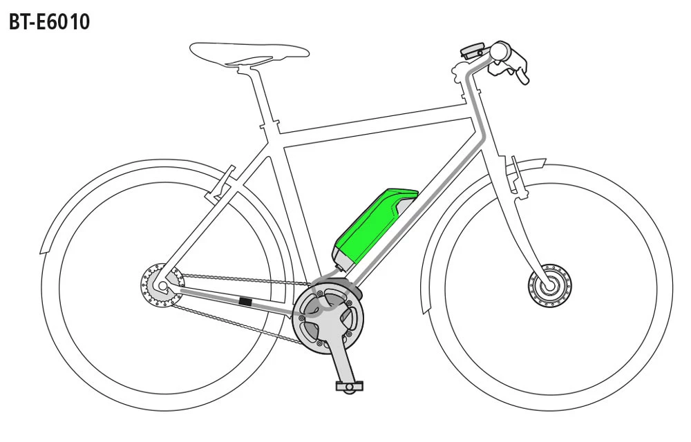 Shimano Batterie STEPS BT-E6010 418Wh Pour Montage Sur Cadre 4 Shimano Batterie STEPS BT-E6010 418Wh Pour Montage Sur Cadre – Image 4