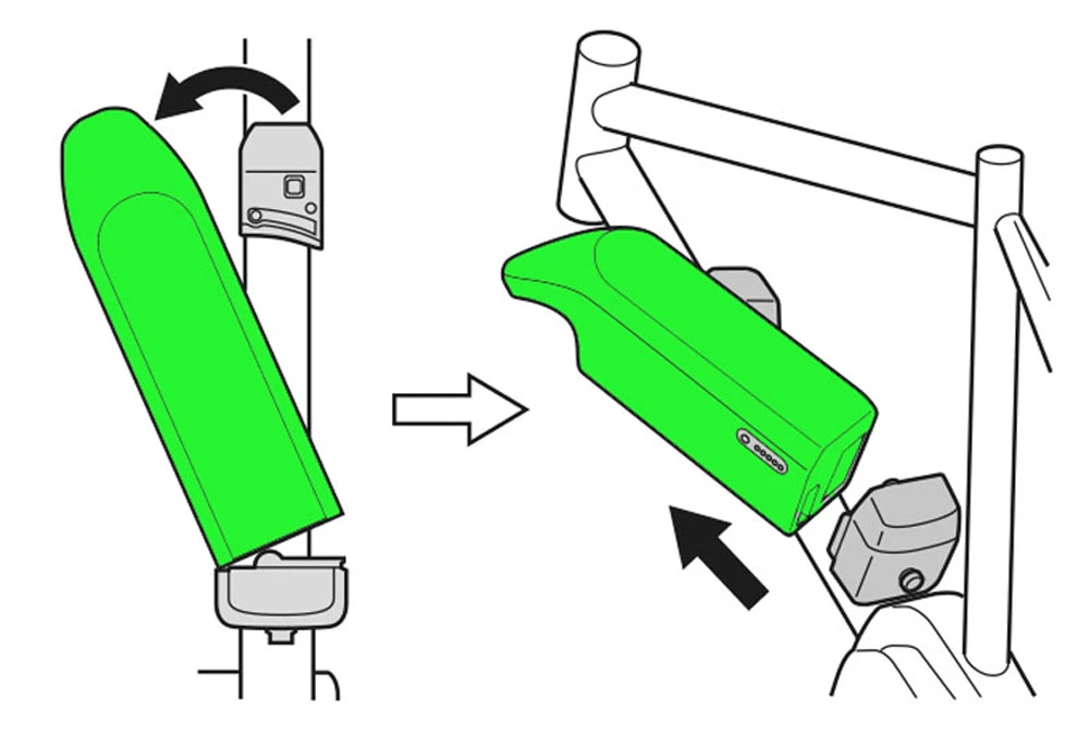 Shimano Batterie STEPS BT-E6010 418Wh Pour Montage Sur Cadre 5 Shimano Batterie STEPS BT-E6010 418Wh Pour Montage Sur Cadre – Image 5
