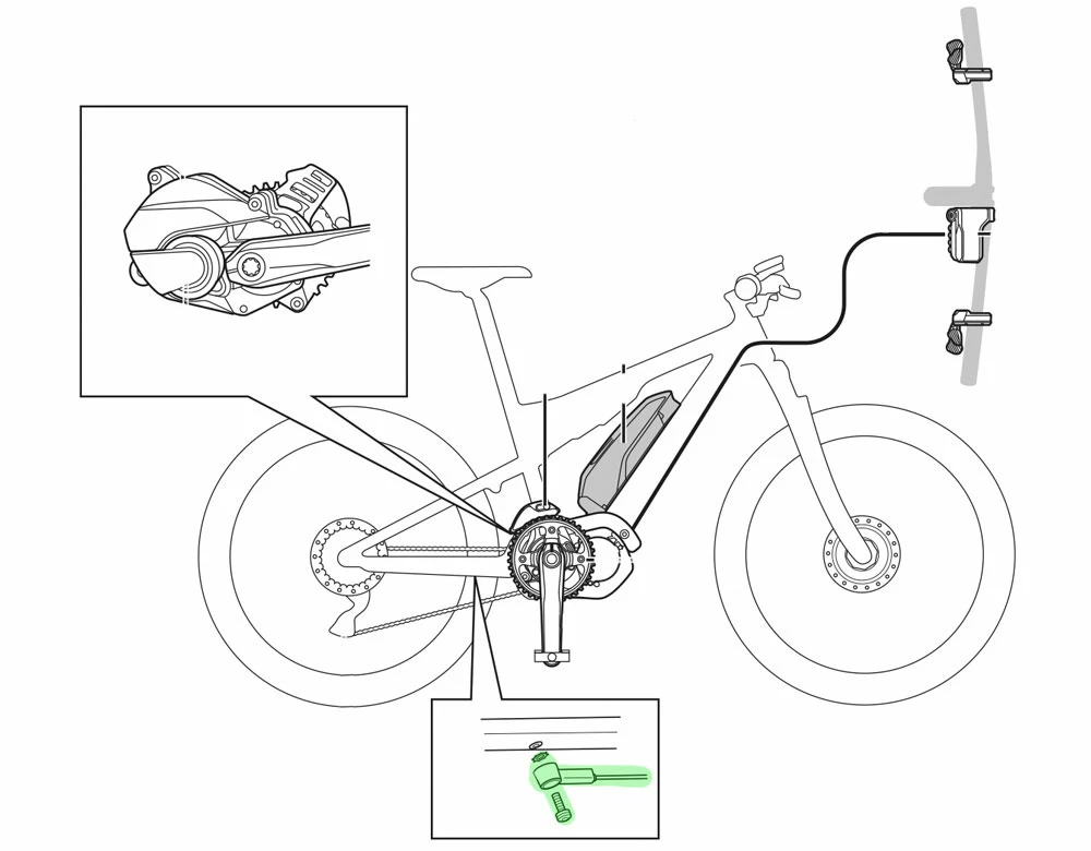 Shimano STEPS EW-SS300 Capteur De Vitesse 2 Shimano STEPS EW-SS300 Capteur De Vitesse – Image 2