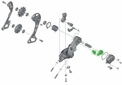 Shimano Unité De Stabilisateur Pour Dérailleurs XTR/XT/SLX/DEORE/GRX -Vélos Soldes Shimano Stabilisator Einheit Y3GF98040 c