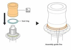 Shimano TL-FH16 Outil Pour Le Montage De La Bague D'étanchéité -Vélos Soldes Shimano TL FH16 Y1Y100010 d
