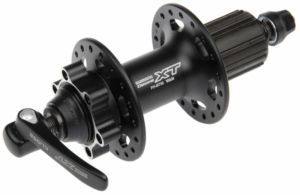 Shimano Moyeu De Roue Arrière XT FH-M756A 6 Trous 1 Shimano Moyeu De Roue Arrière XT FH-M756A 6 Trous