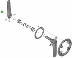 Shimano Vis De Fixation De Manivelle Ultegra/105/Tiagra -Vélos Soldes Shimano Y1P417000