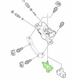 Shimano Sécurité De Transport Pour BR-M615/BR-M6100/BR-S7000 -Vélos Soldes Shimano Y84E03000 a