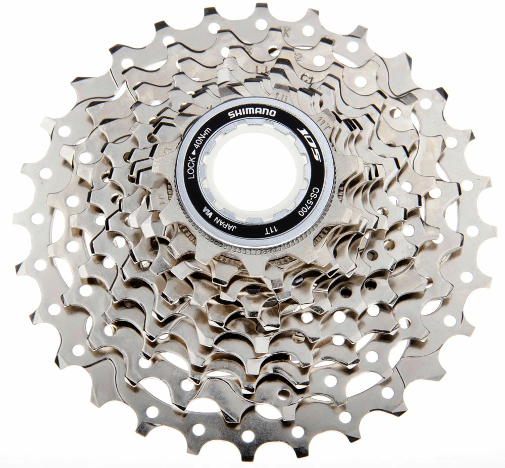 Shimano 105 CS-5700 Cassette 10 Vitesses 1 Shimano 105 CS-5700 Cassette 10 Vitesses
