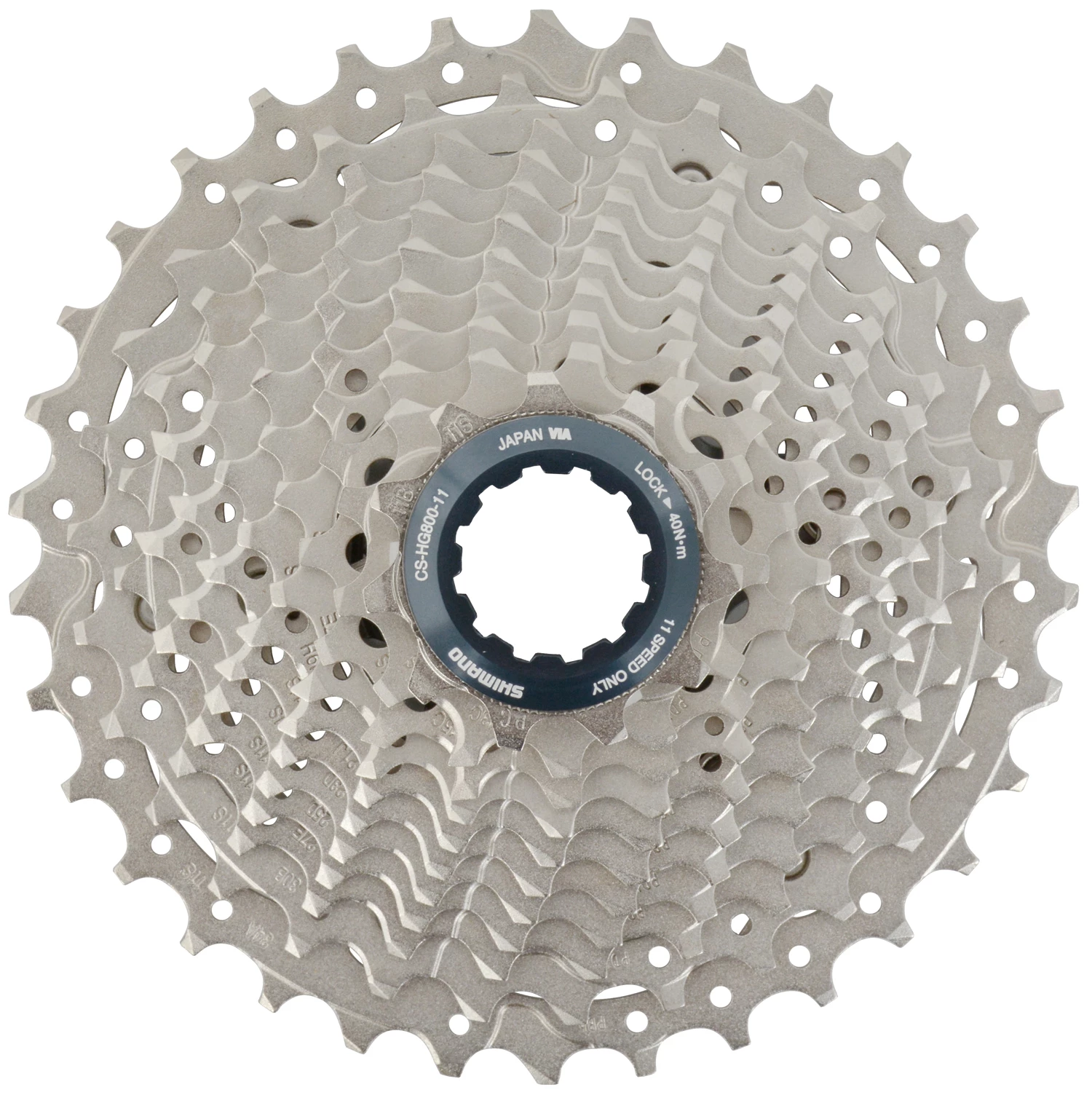 Shimano Cassette CS-HG800 11 Vitesses 11-34 1 Shimano Cassette CS-HG800 11 Vitesses 11-34