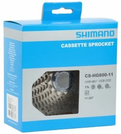 Shimano Cassette CS-HG800 11 Vitesses 11-34 3 Shimano Cassette CS-HG800 11 Vitesses 11-34 -Vélos Soldes Shimano 11 fach Kassette CS HG800 11 34 ICSHG8001111134 b