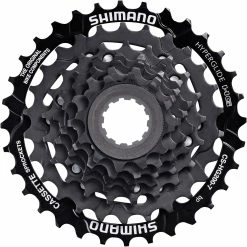 Shimano Cassette CS-HG200 à 7 Vitesses -Vélos Soldes Shimano CS HG200 7 fach Kassette 20073839
