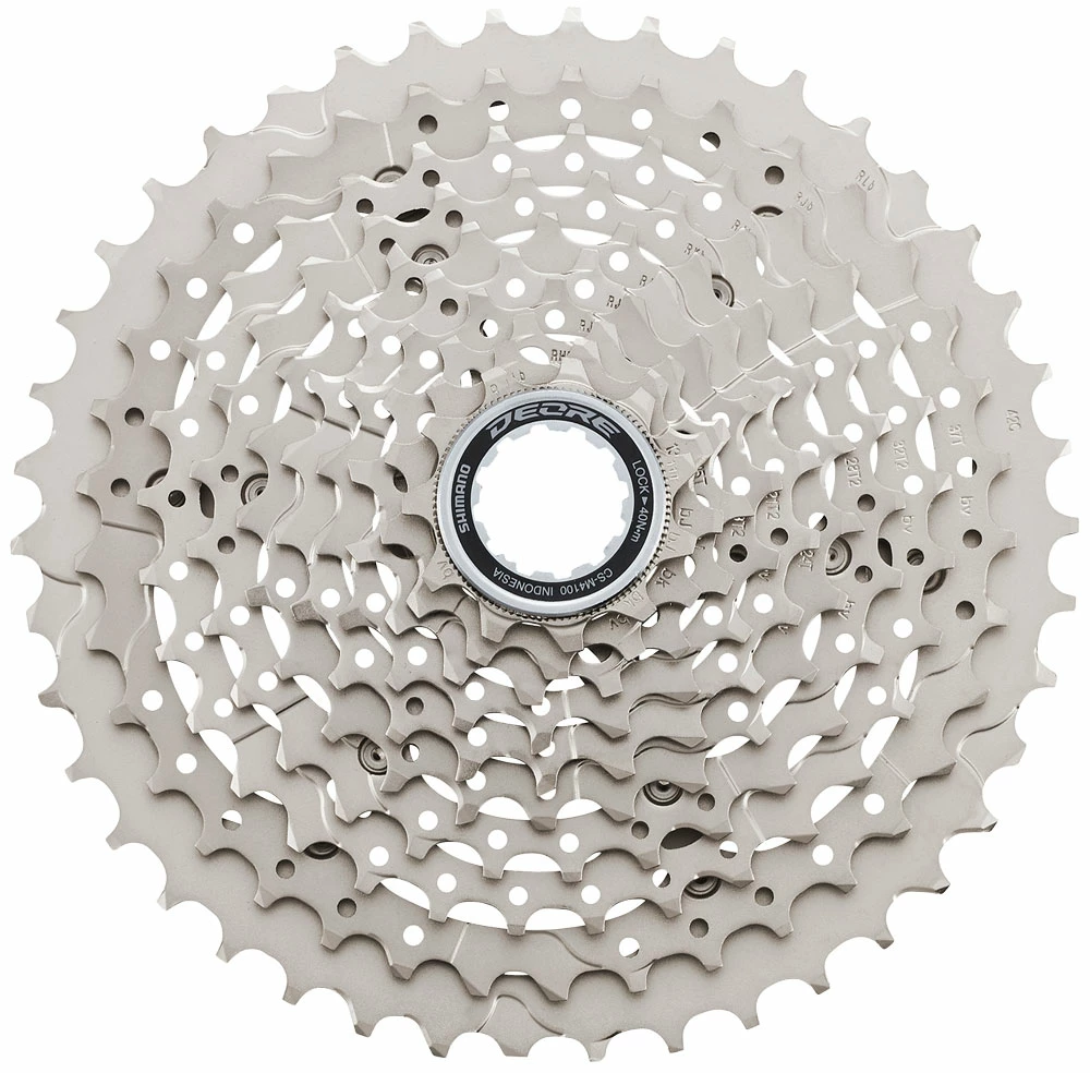 Shimano Cassette DEORE CS-M4100 10 Vitesses 1 Shimano Cassette DEORE CS-M4100 10 Vitesses