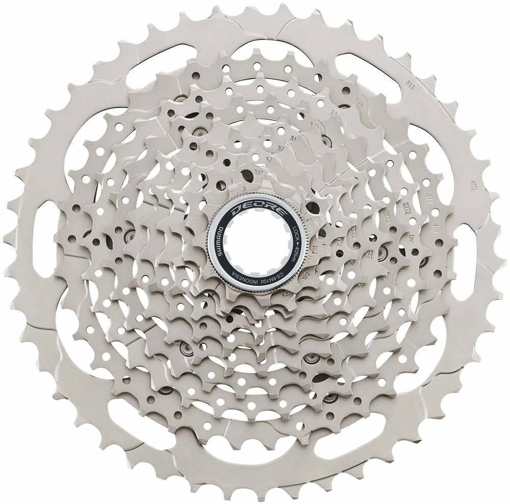 Shimano Cassette DEORE CS-M4100 10 Vitesses 2 Shimano Cassette DEORE CS-M4100 10 Vitesses – Image 2