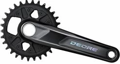 Shimano DEORE FC-M6130-1 Pédalier 12 Vitesses 30 Dents