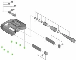 Shimano Pins De Rechange Pour PD-T8000 / PD-EH500 (8 Pièces) -Vélos Soldes Shimano Ersatzpins fur PD T8000 8 Stuck 20050604 c