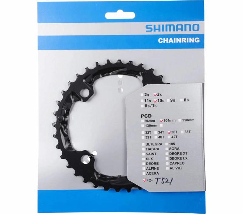 Shimano Plateau Pour FC-T521 48/36/26T 2 Shimano Plateau Pour FC-T521 48/36/26T – Image 2