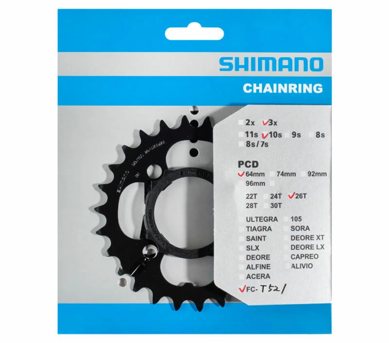 Shimano Plateau Pour FC-T521 48/36/26T 1 Shimano Plateau Pour FC-T521 48/36/26T