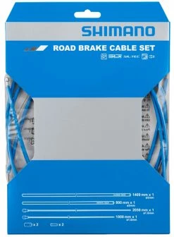 Shimano Set De Câbles De Frein SIL-TEC Pour Vélo De Course -Vélos Soldes Shimano SIL TEC Rennrad Bremszugset Y80098015