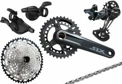 Shimano SLX M7100 Groupe 2x12 Vitesses Collier 10-45