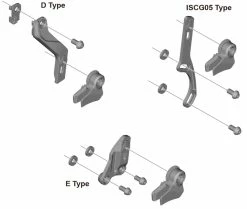Shimano SM-CD800 Guide-chaîne -Vélos Soldes Shimano SM CD800 Typen d