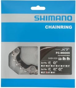 Shimano XT Plateau 3 Vitesses Pour FC-M8000 30 Dents (BA) -Vélos Soldes Shimano XT 3 fach Kettenblatt FC M8000 30 Zahne BA Y1RL98110 d