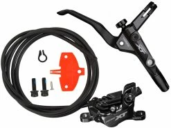 Shimano Jeu De Freins à Disque XT BL-T8100+BR-M8120 5 Shimano Jeu De Freins à Disque XT BL-T8100+BR-M8120 -Vélos Soldes Shimano XT BL T8100 BR M8120 Scheibenbremse 1700mm hinten IM81201JRRXSA170 b