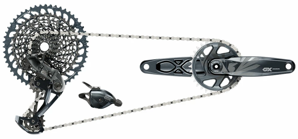 SRAM GX Eagle DUB Groupe 1x12 Vitesses Boost 10-52 1 SRAM GX Eagle DUB Groupe 1x12 Vitesses Boost 10-52