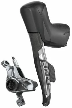 SRAM Red ETap® AXS HRD Levier De Changement De Vitesse/frein 2x12 Vitesses Frein à Disque 4 SRAM Red ETap® AXS HRD Levier De Changement De Vitesse/frein 2x12 Vitesses Frein à Disque -Vélos Soldes Sram Red eTap R AXS HRD Schalt Bremshebel 2x12 fach Scheibenbremse 00 7018 392 001 2