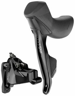 SRAM Rival ETap AXS Levier De Vitesse/frein FM 2x12 Vitesses Frein à Disque -Vélos Soldes Sram Rival eTap AXS Schalt Bremshebel FM 2x12 fach Scheibenbremse 00 7018 443 002 2