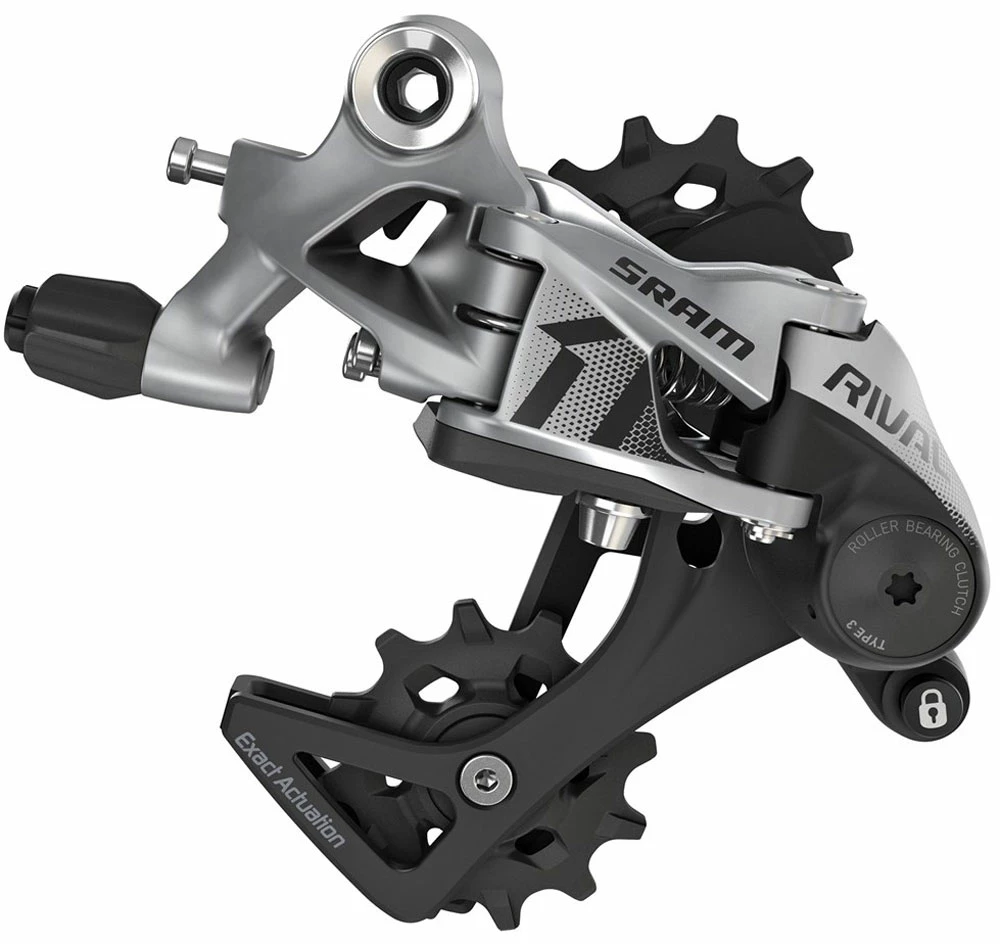 SRAM Rival 1 Dérailleur Type 3.0 Mi-long 11 Vitesses 1 SRAM Rival 1 Dérailleur Type 3.0 Mi-long 11 Vitesses