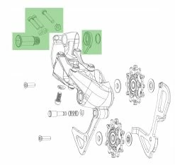 SRAM GX Vis De Fixation Pour Dérailleur 11 Vitesses -Vélos Soldes Sram Schraube 2SaYuOol11vZvV