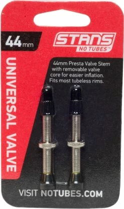 Stan's NoTubes Valve Tubeless Universelle 44mm (paire)