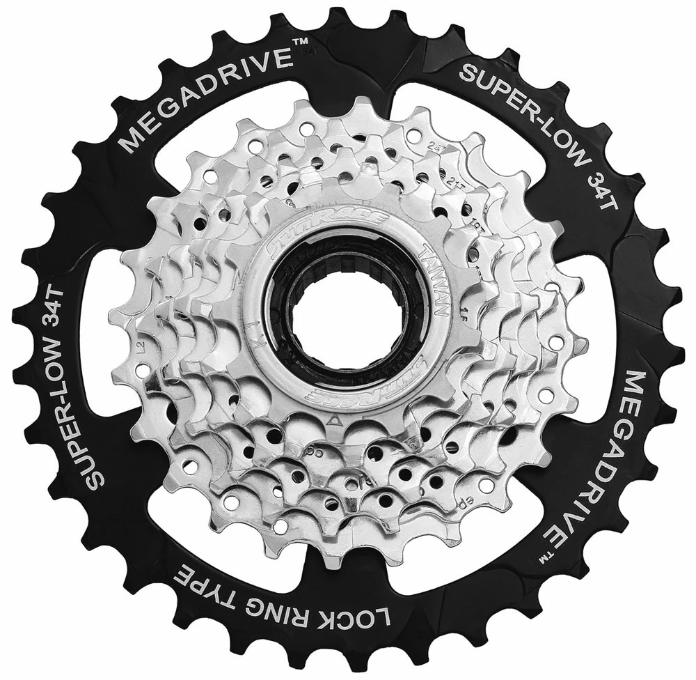 SUNRACE MFM4S Cassette 7 Vitesses à Visser 13-34 1 SUNRACE MFM4S Cassette 7 Vitesses à Visser 13-34