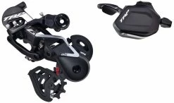 TRP Kit G-SPEC DH7 Dérailleur + Levier De Vitesse -Vélos Soldes TRP DH7 Rear Derailleur Black Silver