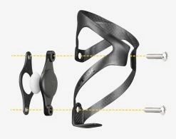 Topeak Cage Mount Pour AirTag -Vélos Soldes Topeak Cage Mount fur AirTag TCM AT d