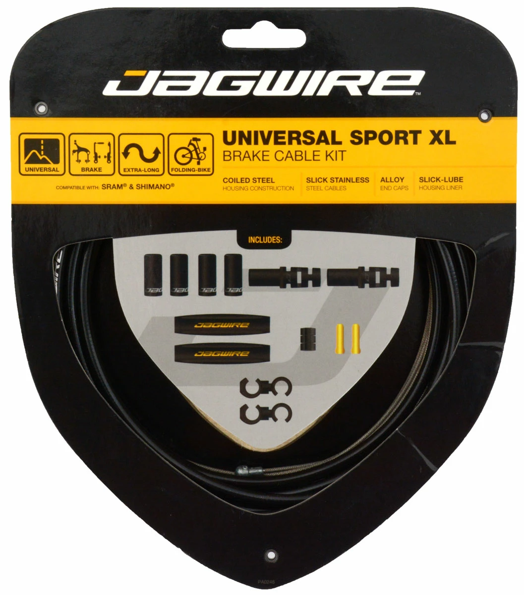 JAGWIRE Kit De Câbles De Frein Universal Sport XL 1 JAGWIRE Kit De Câbles De Frein Universal Sport XL