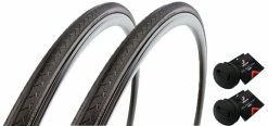 Vittoria Set De 2 Zaffiro Pro + Chambre à Air Ultralite