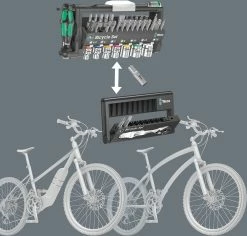 Wera Jeu De Bicyclettes 3 (avec Deux Démonte-pneus) 9 Wera Jeu De Bicyclettes 3 (avec Deux Démonte-pneus) -Vélos Soldes Wera Bicycle Set 3 05004172001 3