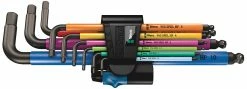 Wera 950/9 Hex-Plus Multicolour HF 1 Jeu De Clés Mâles Coudées