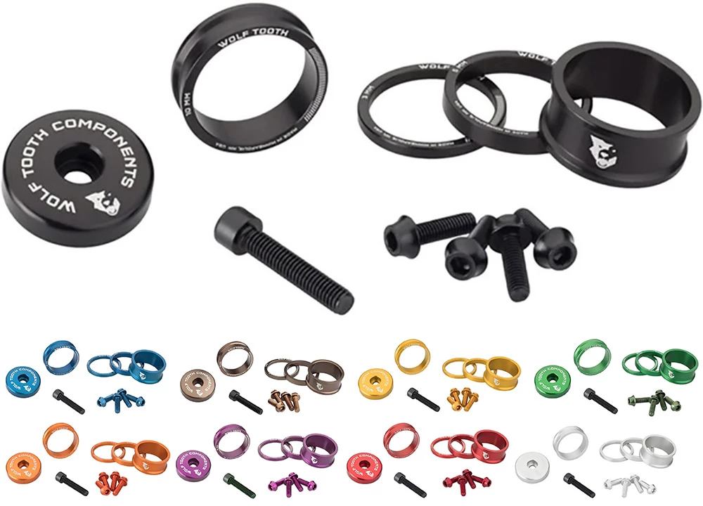 Wolf Tooth Components Anodized Bling Kit 1 Wolf Tooth Components Anodized Bling Kit