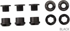 Wolf Tooth Components Vis De Plateaux 1 Fois (5 Pièces) 7 Wolf Tooth Components Vis De Plateaux 1 Fois (5 Pièces) -Vélos Soldes Wolf Tooth Kettenblattschrauben fur 1 fach Kurbel 5CBCN06BLK 2