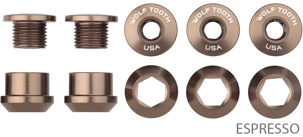 Wolf Tooth Components Vis De Plateaux 1 Fois (5 Pièces) 4 Wolf Tooth Components Vis De Plateaux 1 Fois (5 Pièces) – Image 4