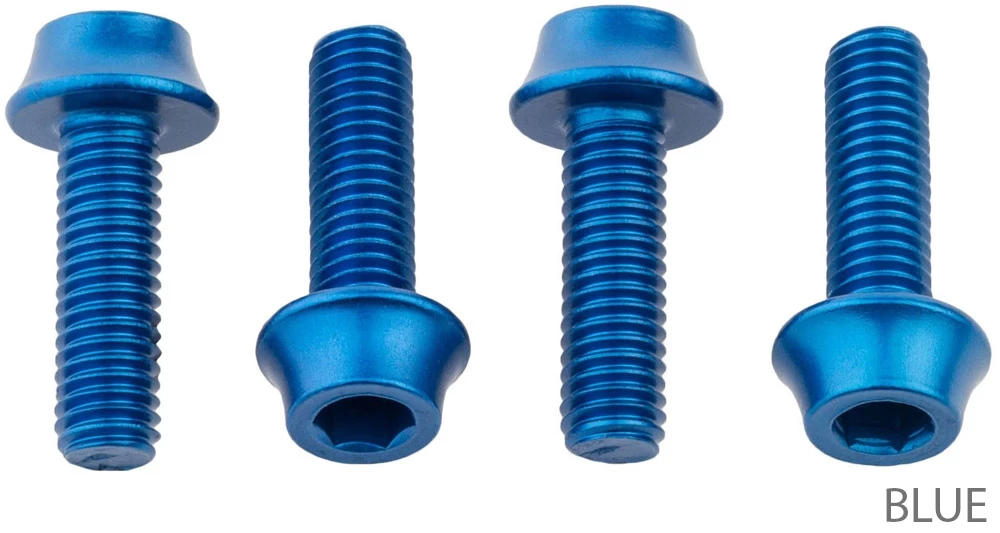 Wolf Tooth Components M5x15mm Vis Porte-bouteille ( 4 Pièces) 3 Wolf Tooth Components M5x15mm Vis Porte-bouteille ( 4 Pièces) – Image 3