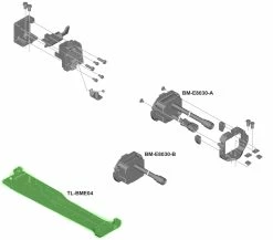 Shimano TL-BME04 Gabarit Pour Support De Batterie STEPS BM-E8030/E8031 -Vélos Soldes Y13000050SHIMANO4550170530129SchabloneTL BME04fuerSTEPSAkkuhalterBM E8030undBM E8031 a